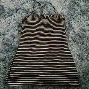 STRIPED Lululemon Power Y Tank